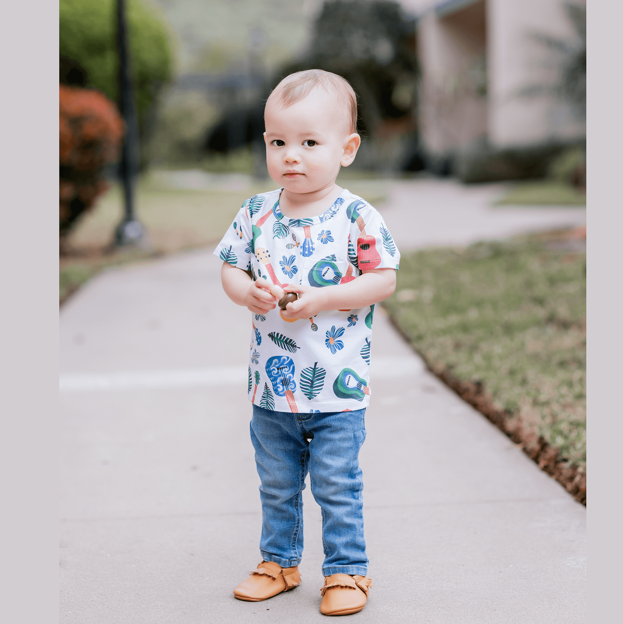 Brooklyn Kids' Tee | Ukulele Party