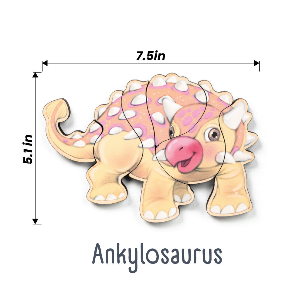 Choose Your Favorite Dinosaur Magnetic Wooden Puzzles | Made In The Usa 🇺🇸