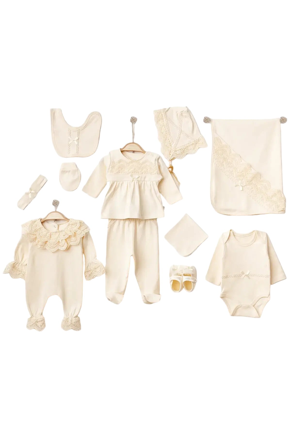 Ann Flesh Newborn Coming Home Set (11 Pcs)