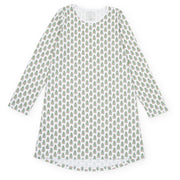 Ann Women's Longsleeve Nightgown - Under The Christmas Tree