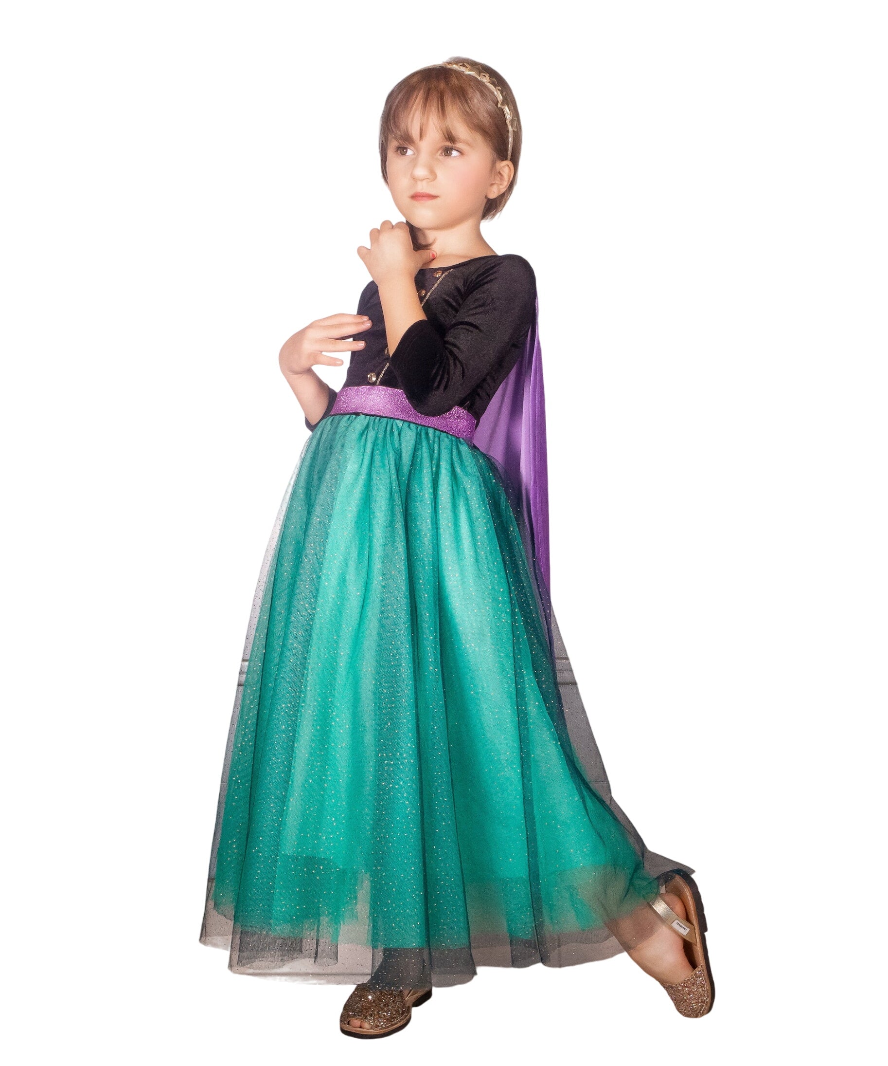 The Winter Princess To Queen Coronation Costume Dress