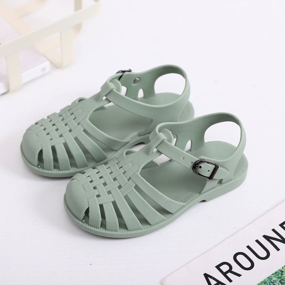 Aqua-joy Kids Jelly Sandals – Waterproof Toddler Summer Shoes With Wide Toe Box & Anti-slip Sole