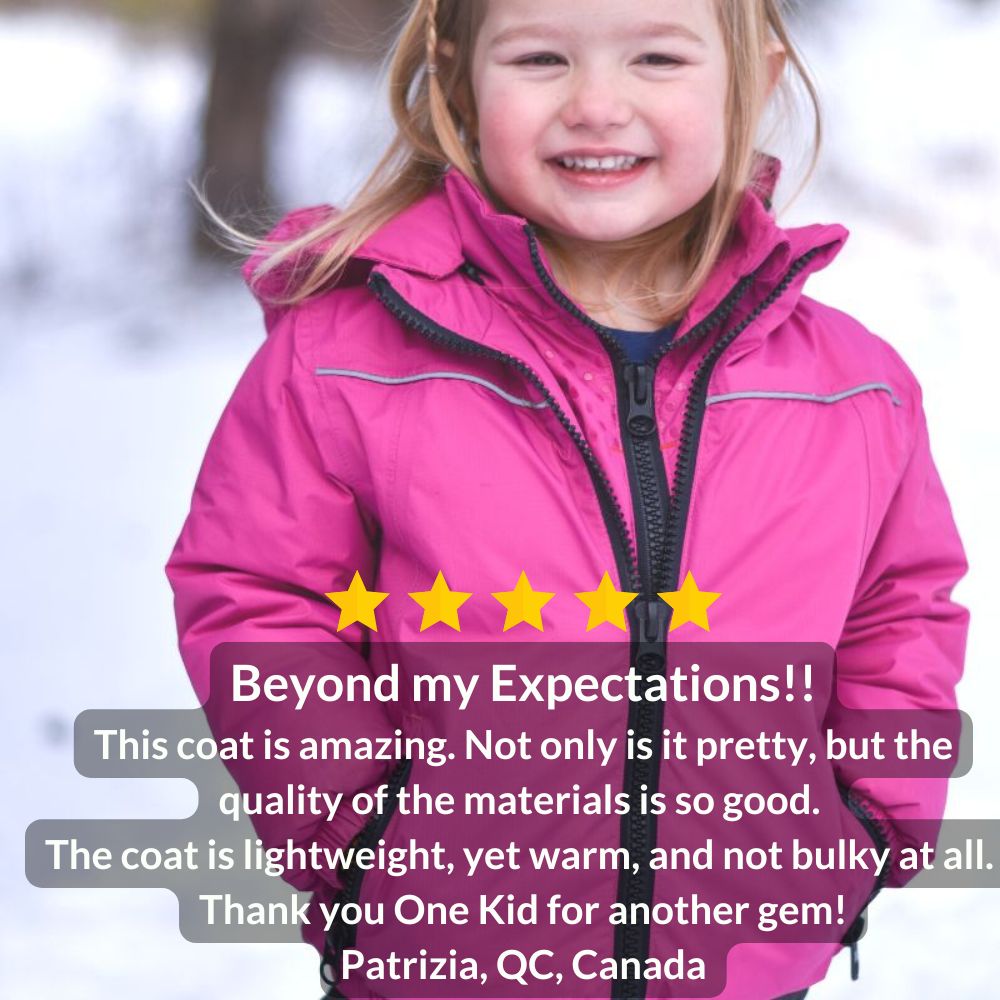 Car Seat Coat | The Road Coat Arctic - Fuchsia