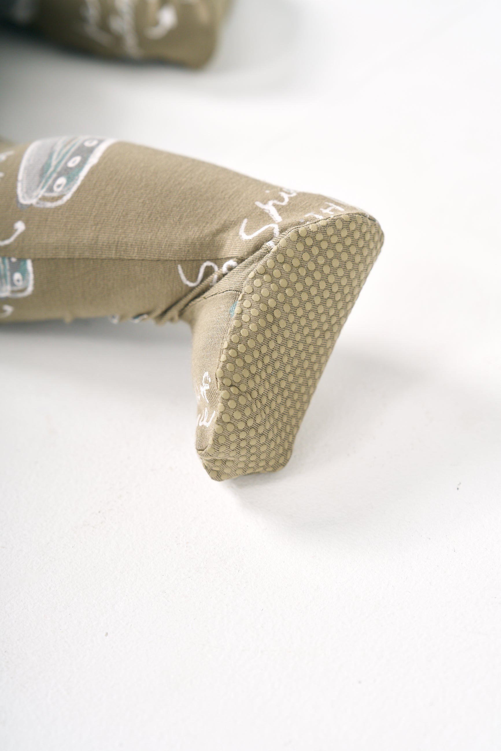 Armor Of God Green Pj Footed Onesie Bamboo