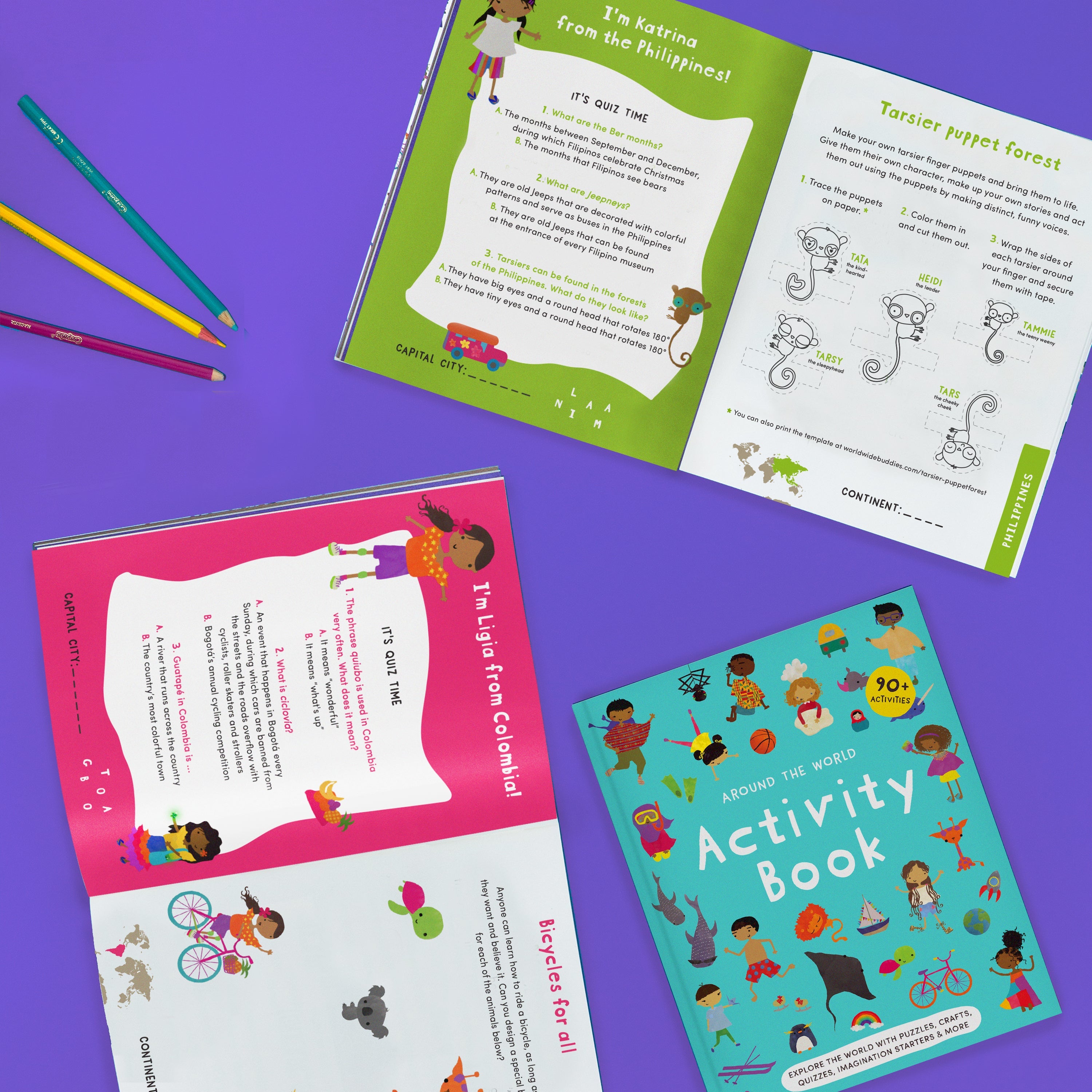 Around The World Activity Book