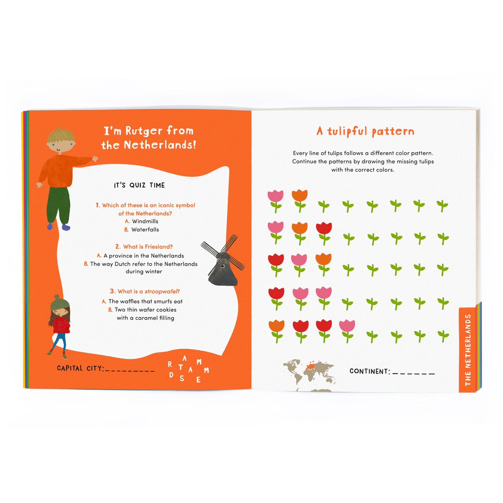 Around The World Activity Book