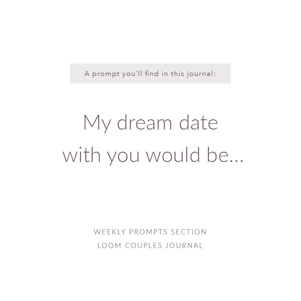 Our Connection Journal: 52 Weeks of Exploration for Two (Grey) by Promptly Journals