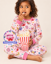 Custom Name God Says I Am Butterfly Bamboo Two Piece Long Sleeve Pajama Set