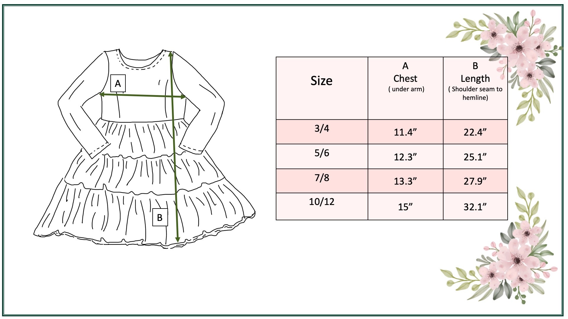 Pink Floral Tulle Dress