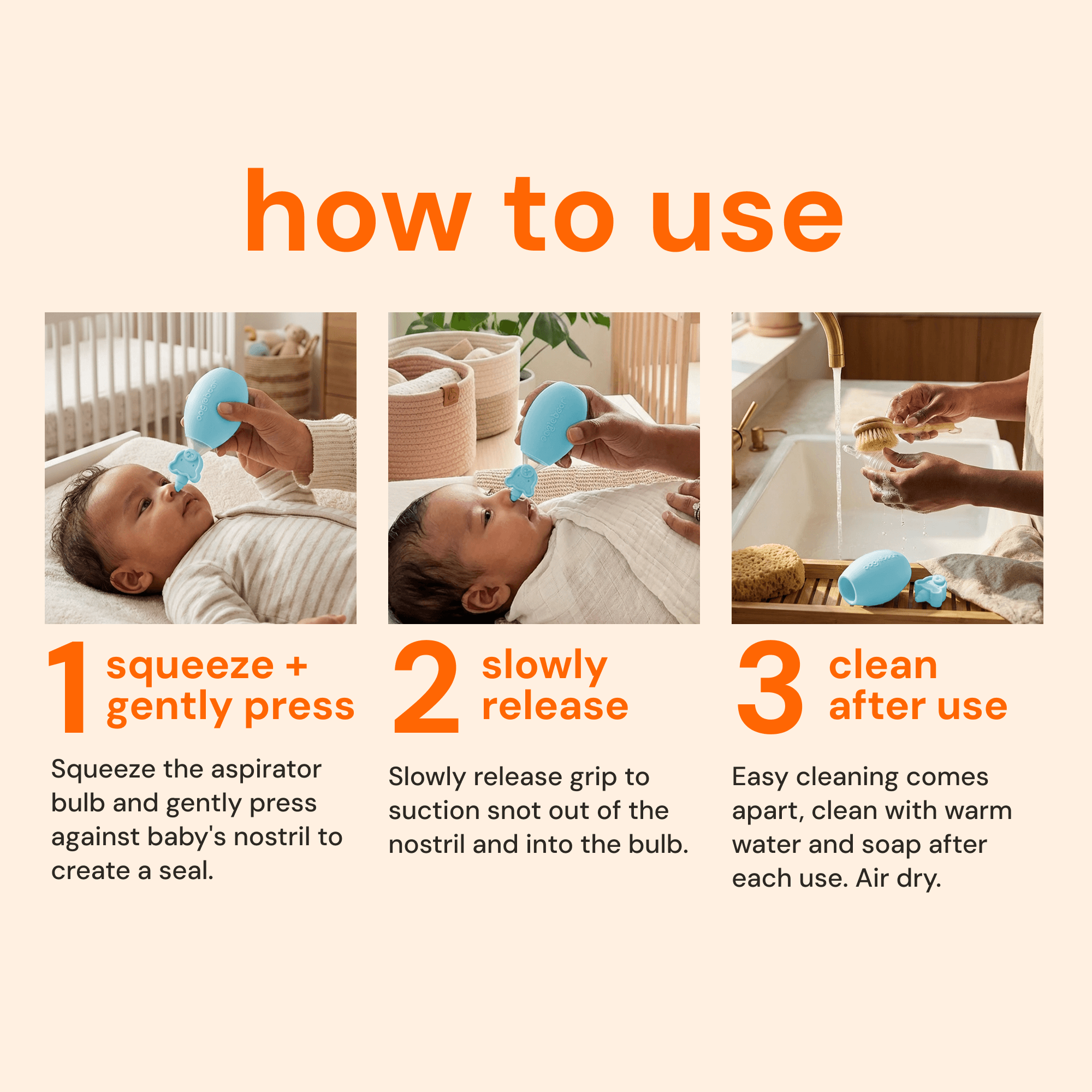 Oogiebear Baby Nose And Ear Cleaning Kit