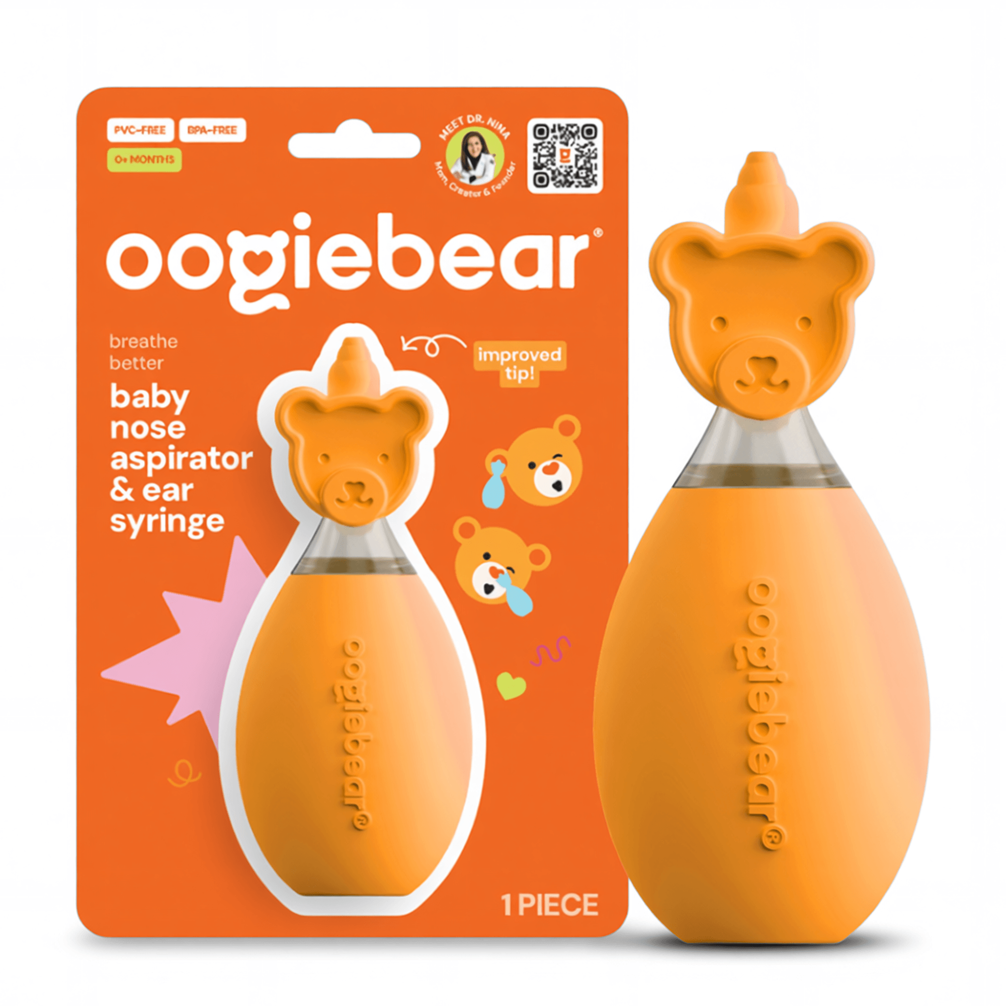 Oogiebear Bulb Nose Nasal Aspirator
