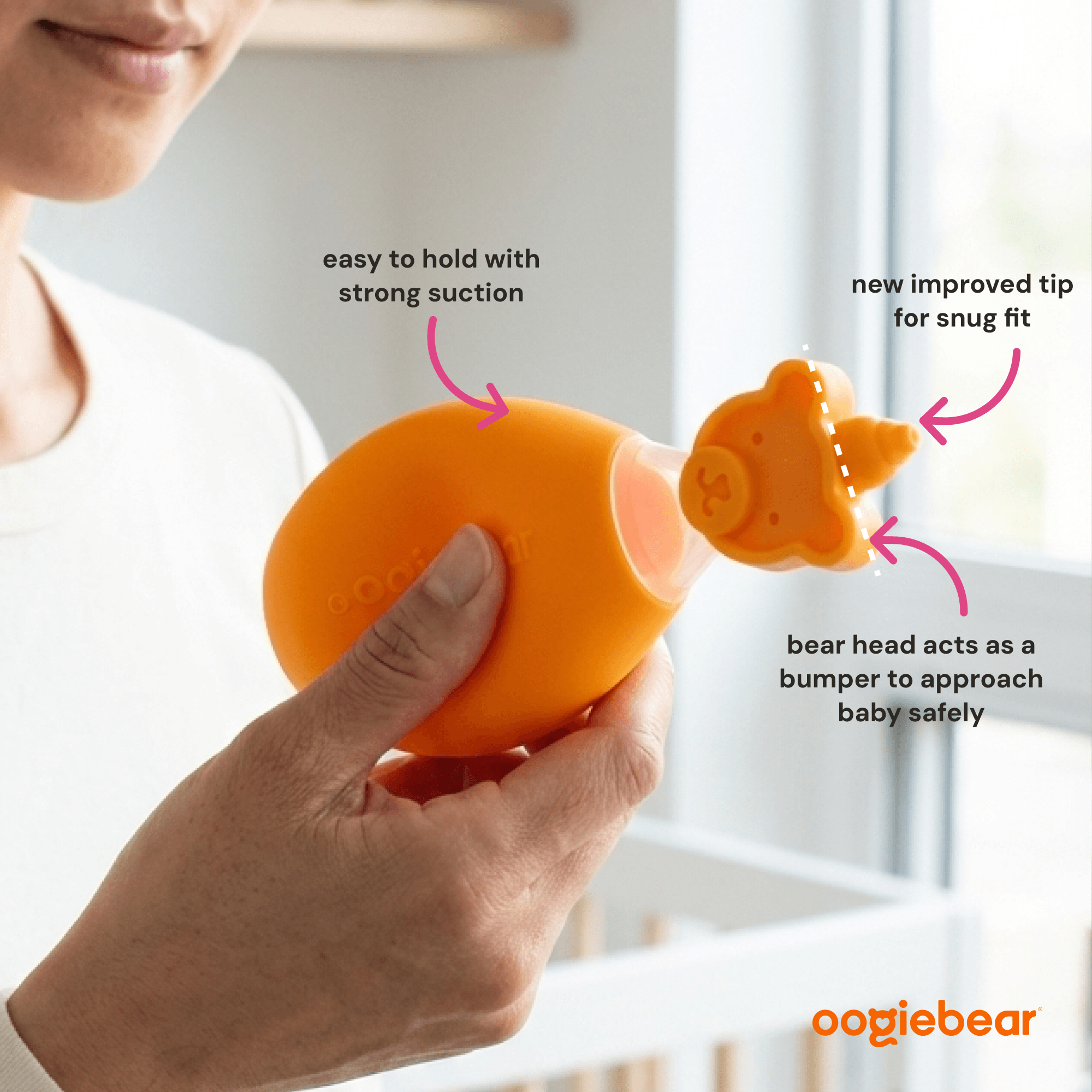 Oogiebear Bulb Nose Nasal Aspirator