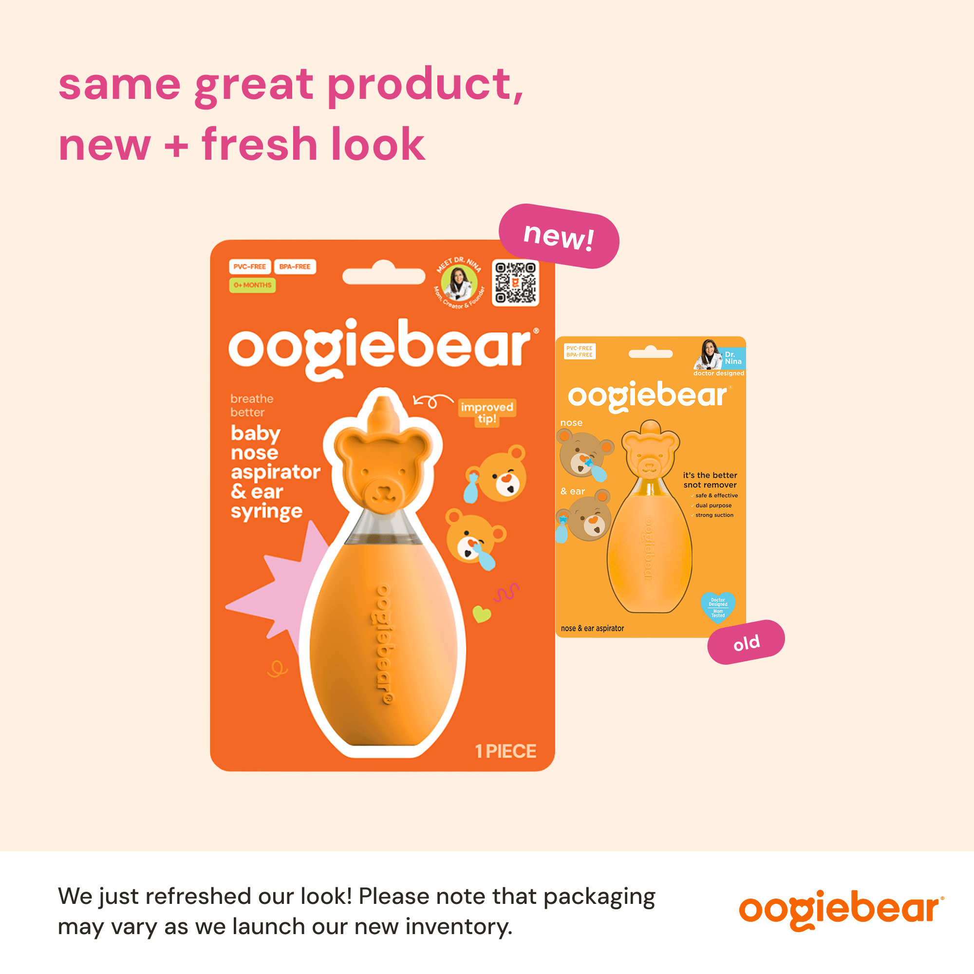 Oogiebear Bulb Nose Nasal Aspirator