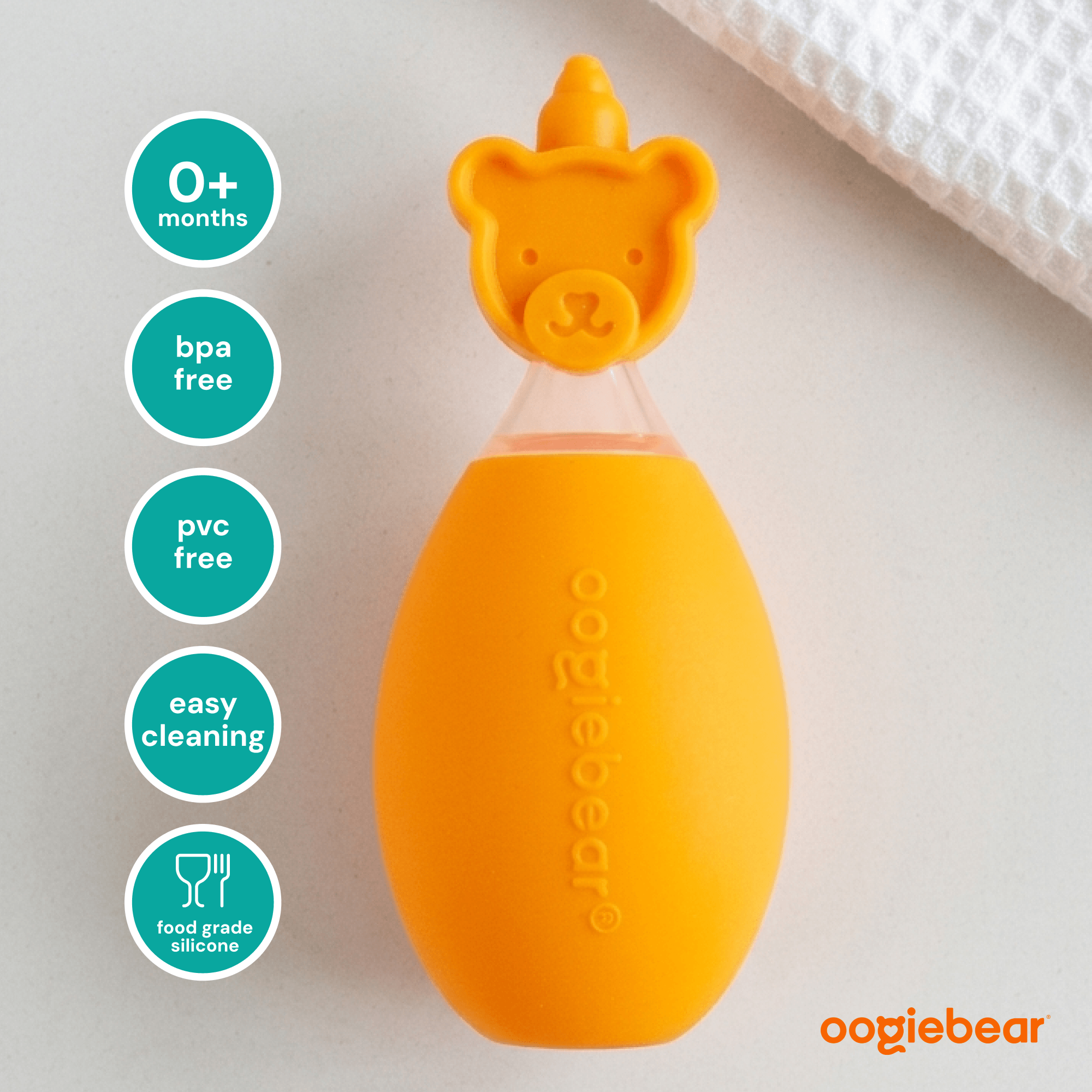 Oogiebear Bulb Nose Nasal Aspirator