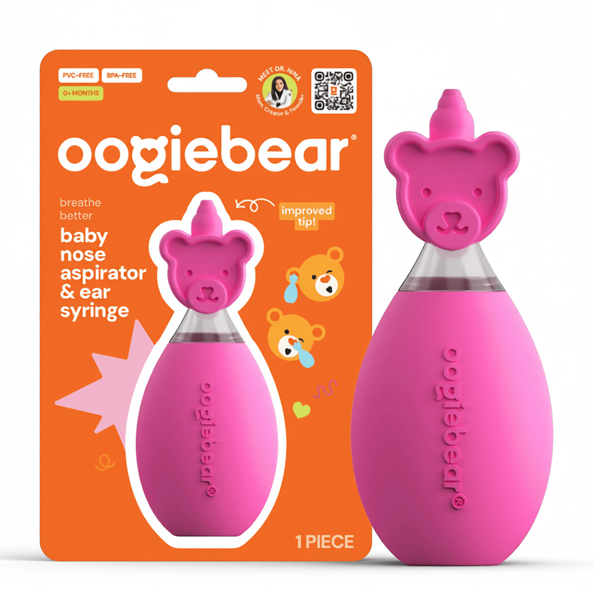 Oogiebear Bulb Nose Nasal Aspirator