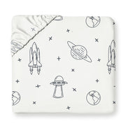 Organic Kids Fitted Sheet - Celestial