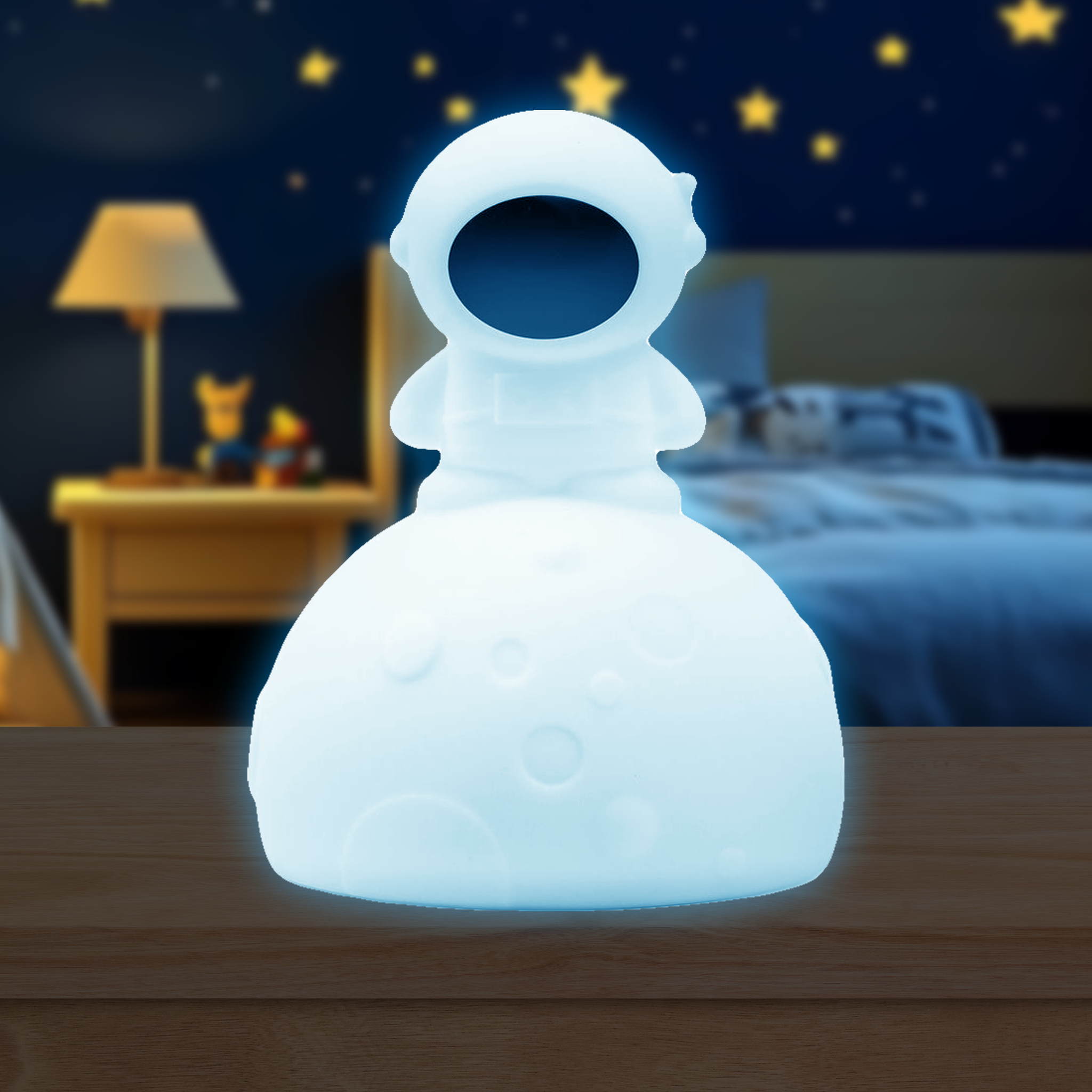 Lumipets® Alice The Astronaut- Children's Touch Night Light Junior