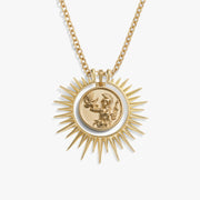 Cosmic Rays Halo Goddess Necklace