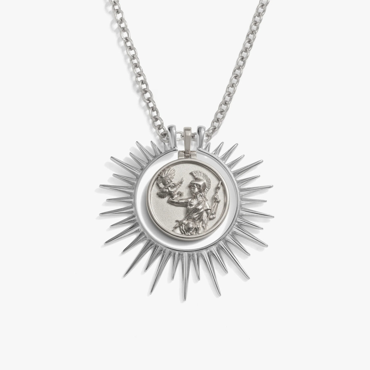 Cosmic Rays Halo Goddess Necklace