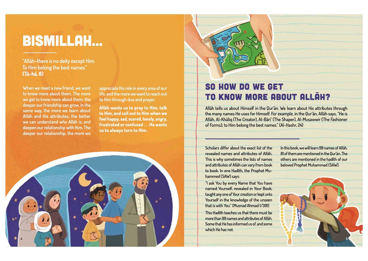 Atlas Of Al Asma Ul Husna | Islamic Children's Book