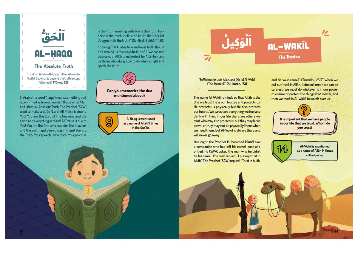 Atlas Of Al Asma Ul Husna | Islamic Children's Book