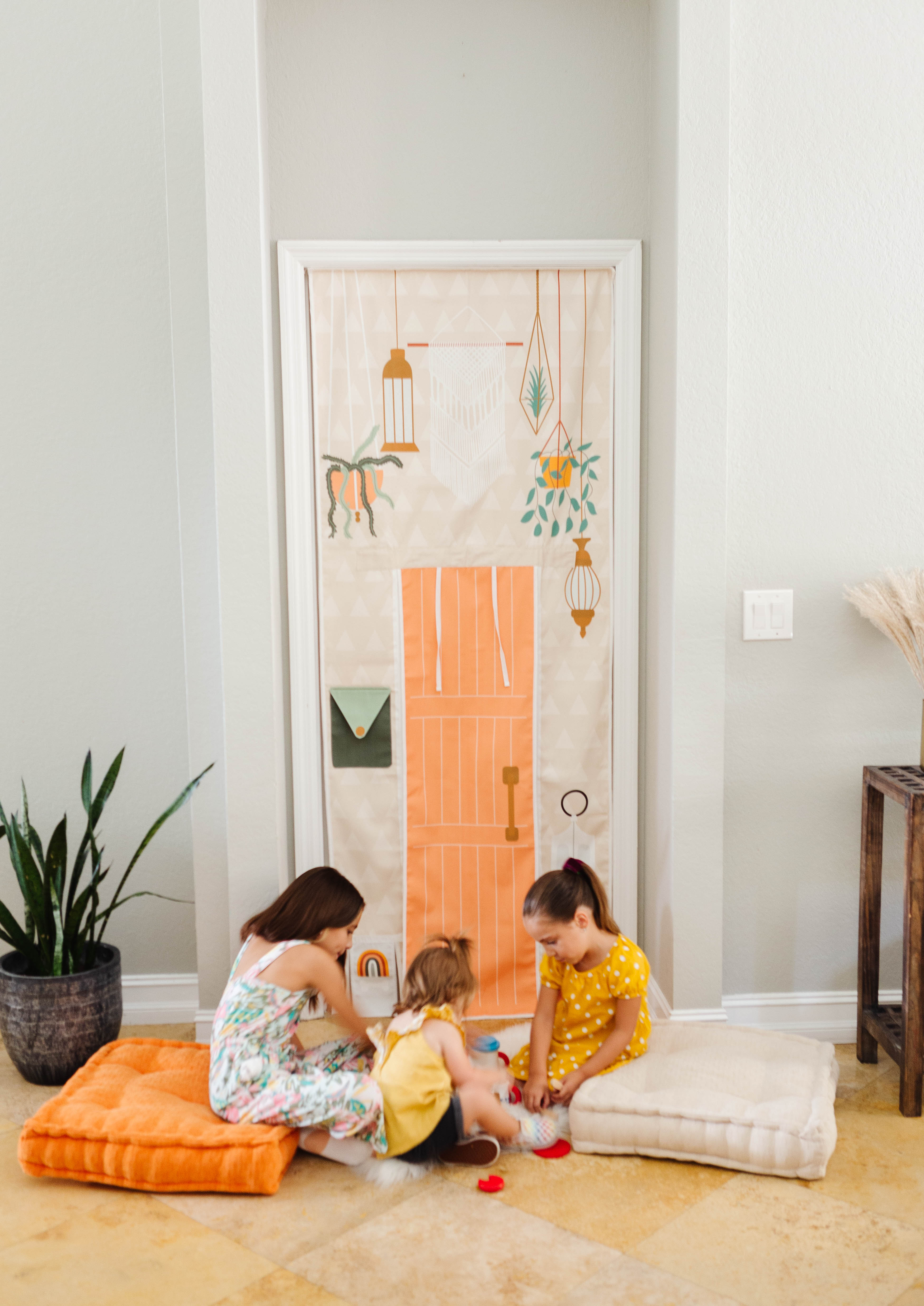Boho Tea House & Garden Doorway Storefront