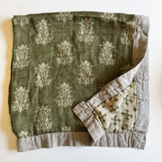 Marian Auspice Luxury Double Sided Muslin Catholic Blanket