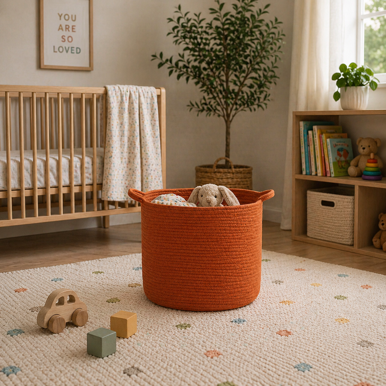 Rope Storage Basket