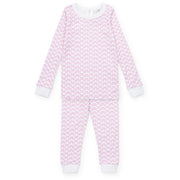 Ava Girls' Pajama Pant Set - Pretty Pink Bows