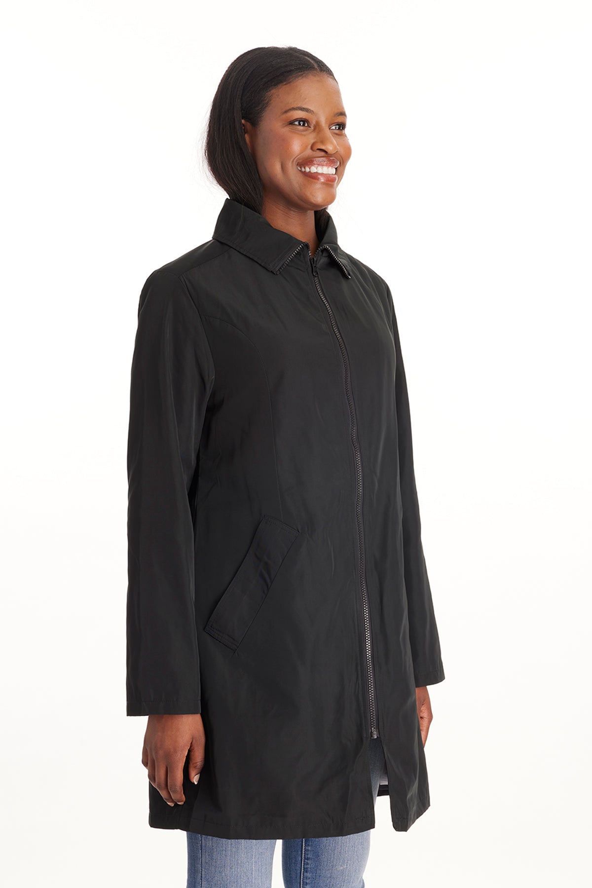 Avelynne 3 In 1 Maternity Twill Trench Coat