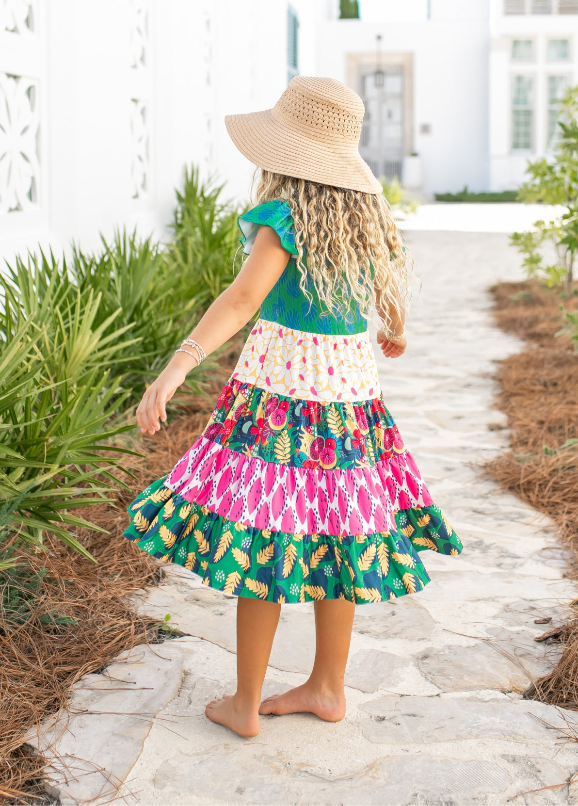 Avery Tropical Dress