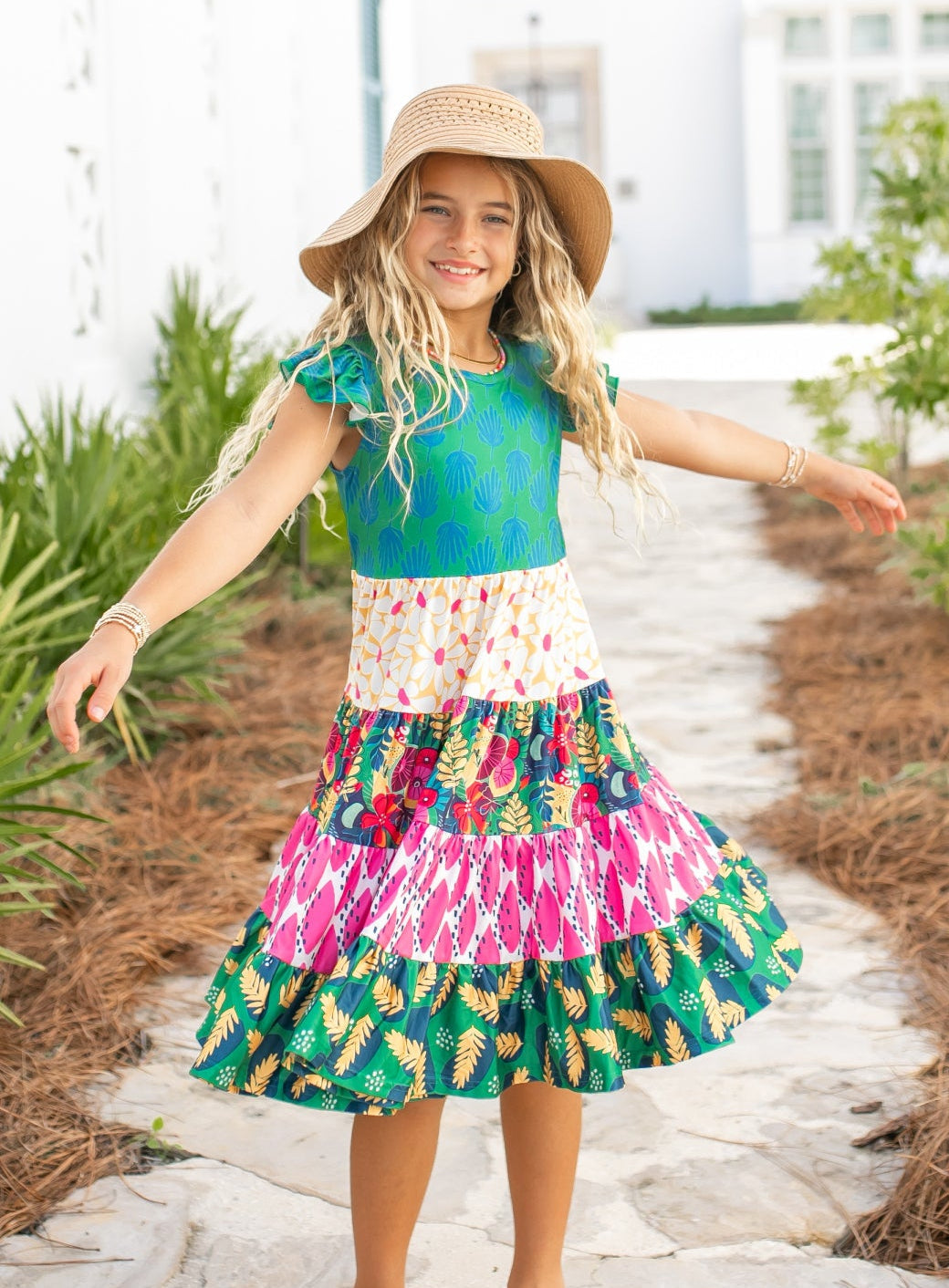 Avery Tropical Dress