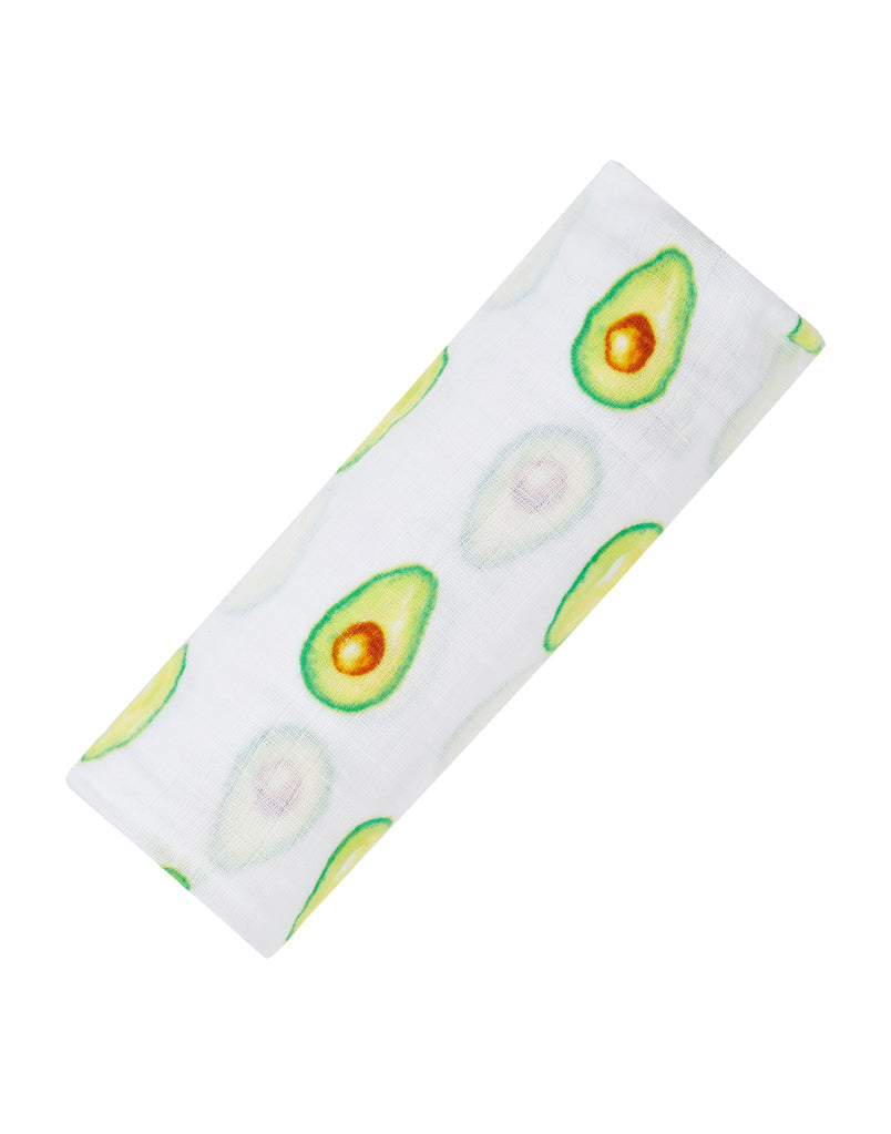 ORGANIC SWADDLE - AVOCADO