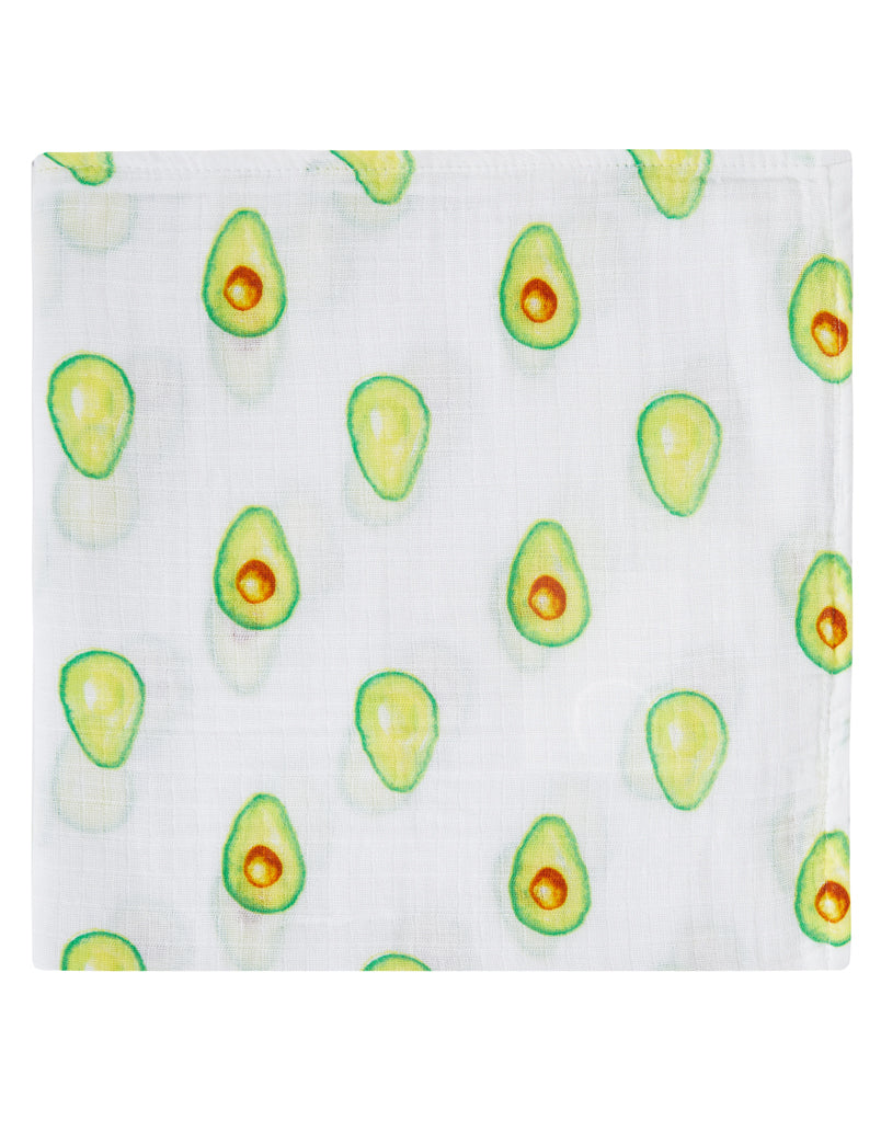 ORGANIC SWADDLE - AVOCADO