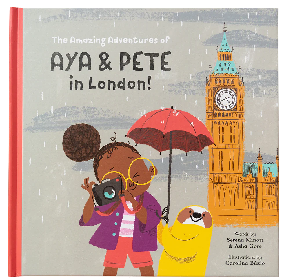 The Amazing Adventures Of Aya & Pete In London! (hardcover)