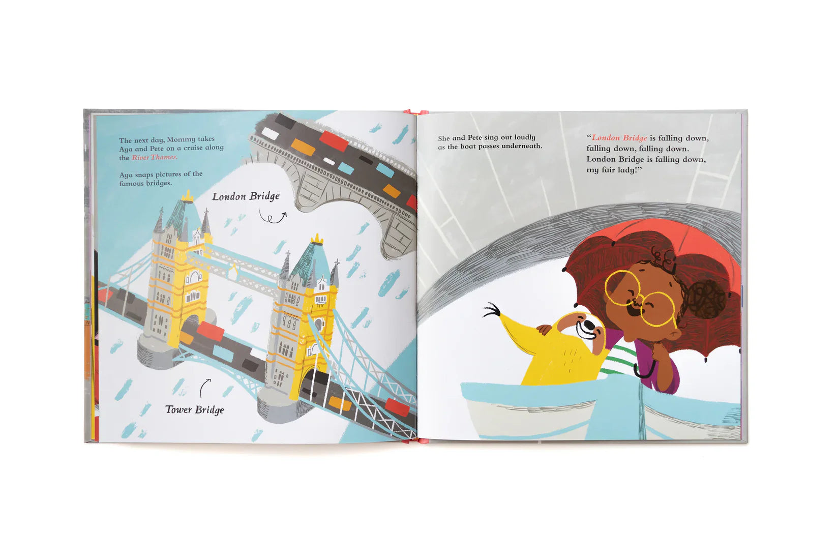 The Amazing Adventures Of Aya & Pete In London! (hardcover)