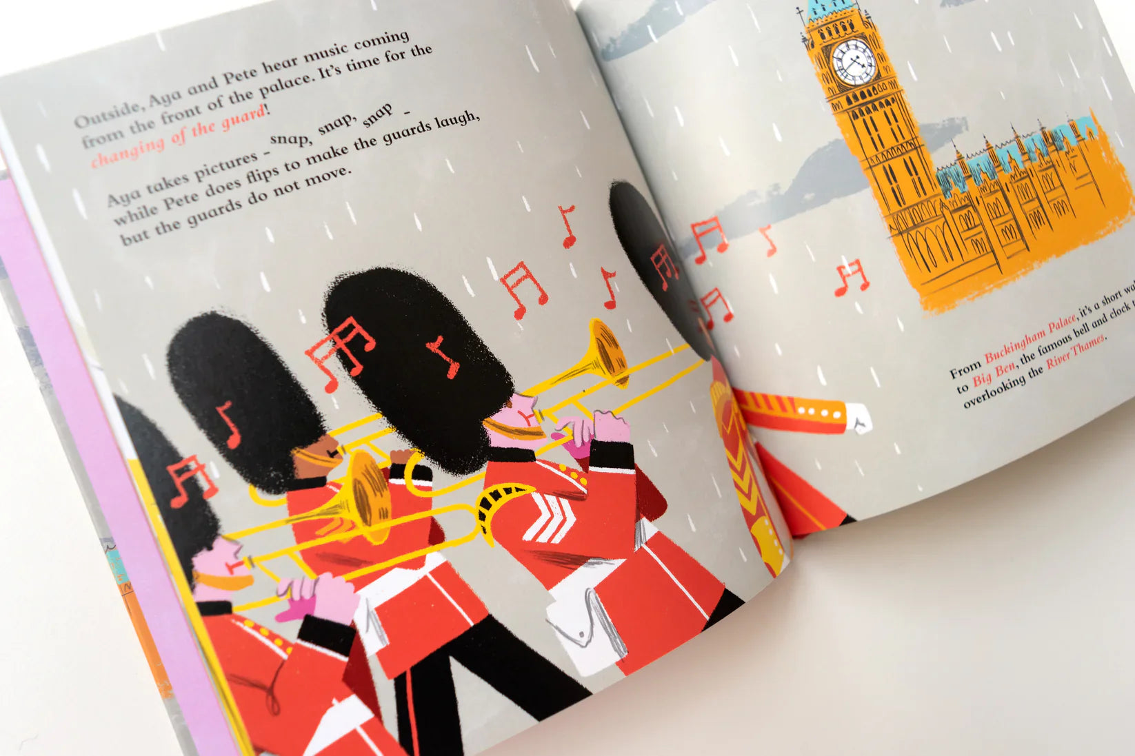 The Amazing Adventures Of Aya & Pete In London! (hardcover)