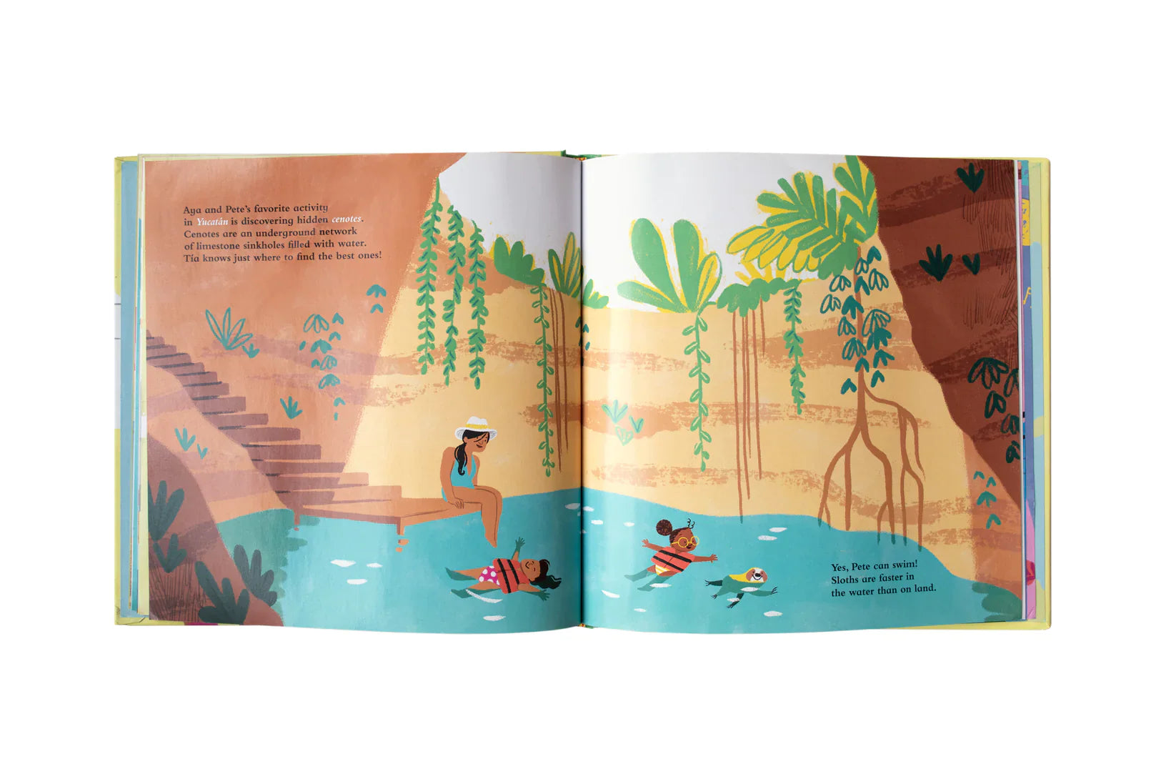 The Amazing Adventures Of Aya & Pete In Mexico! (hardcover)