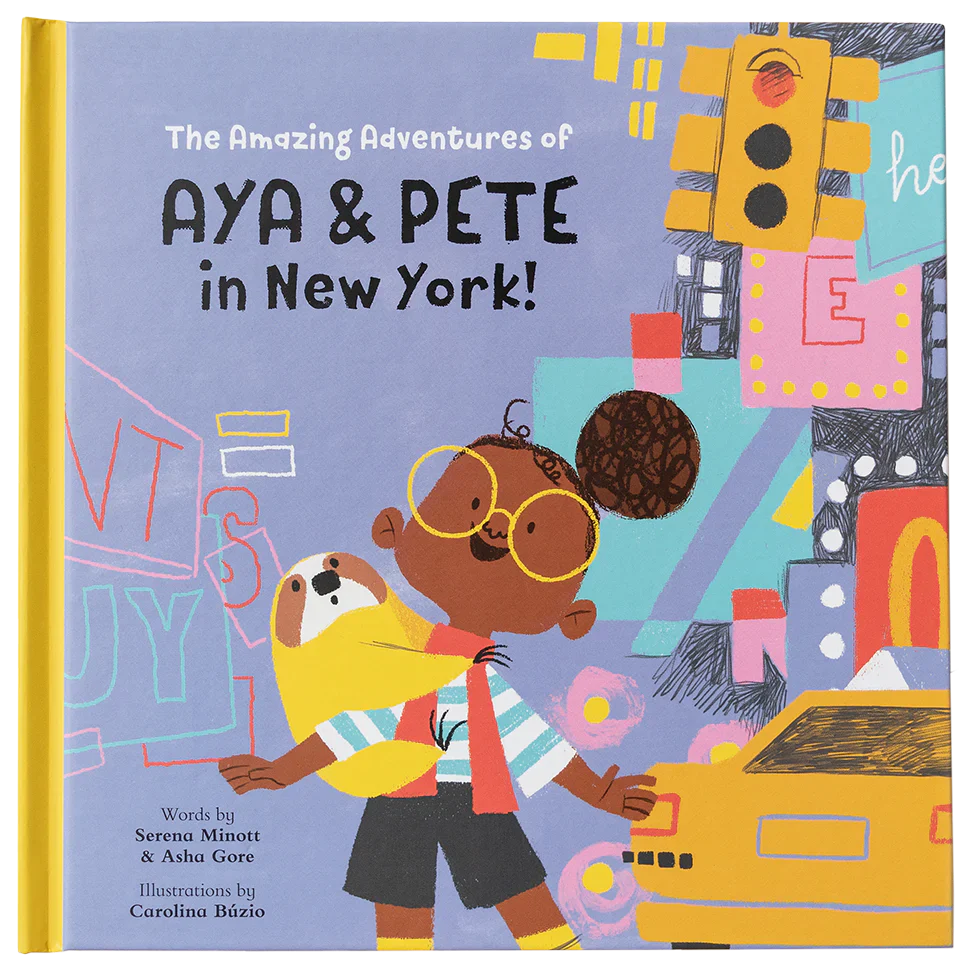 The Amazing Adventures Of Aya & Pete In New York! (hardcover)