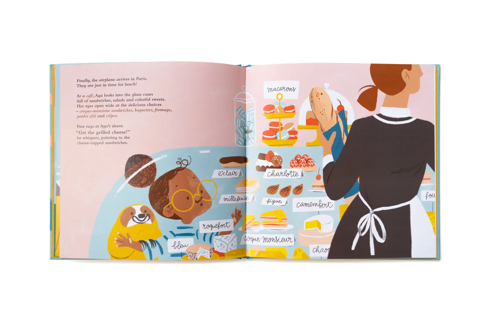 The Amazing Adventures Of Aya & Pete In Paris! (hardcover)