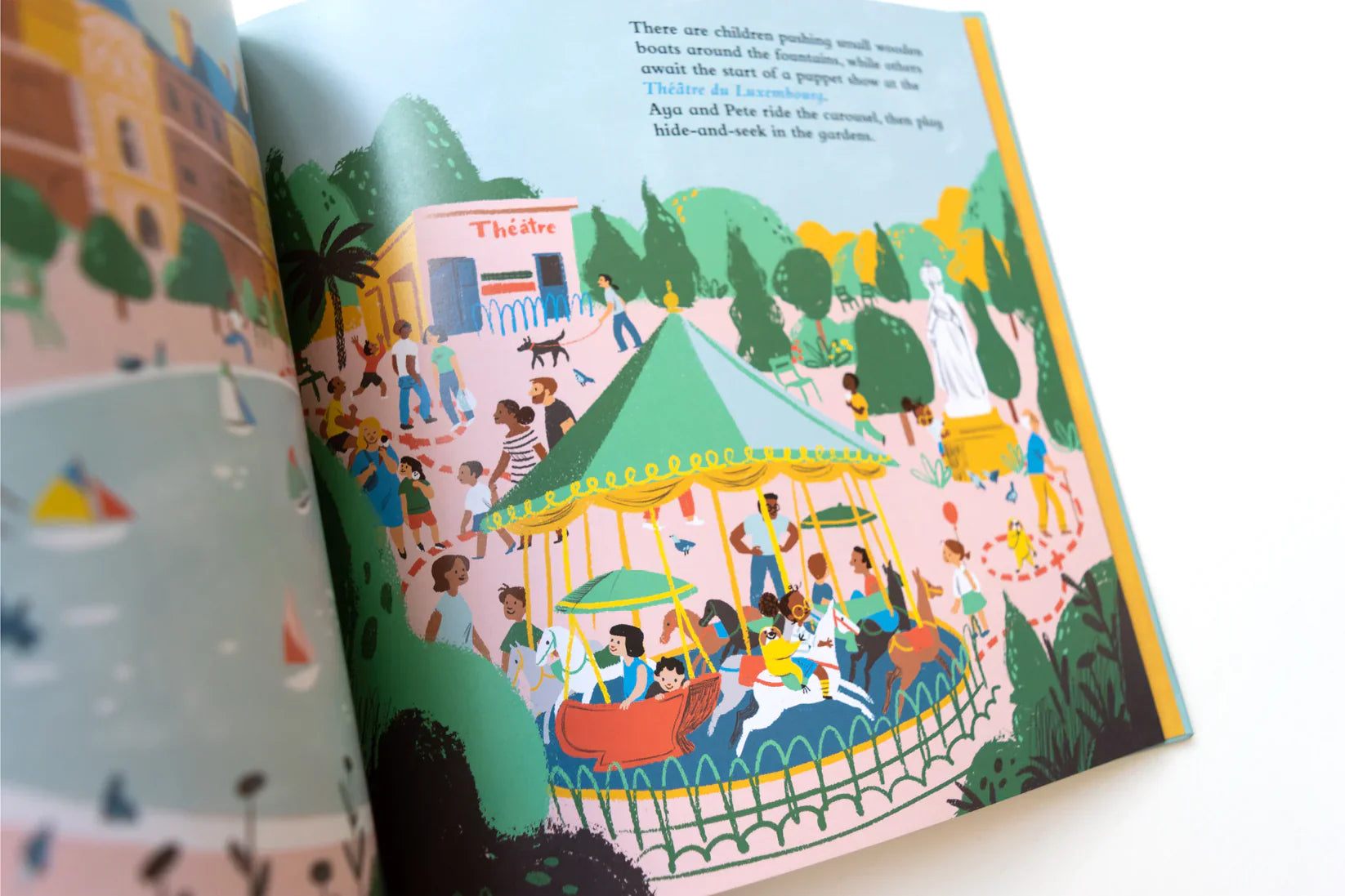 The Amazing Adventures Of Aya & Pete In Paris! (hardcover)