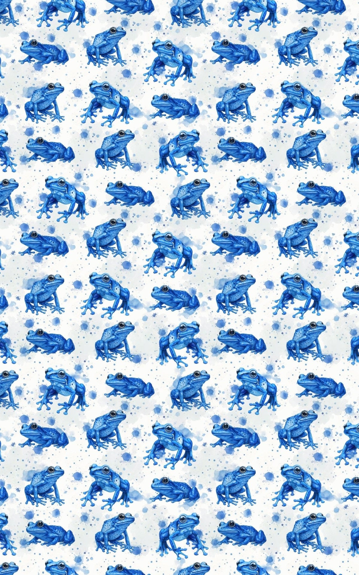 Azure Rainforest Charm Wrapping Paper