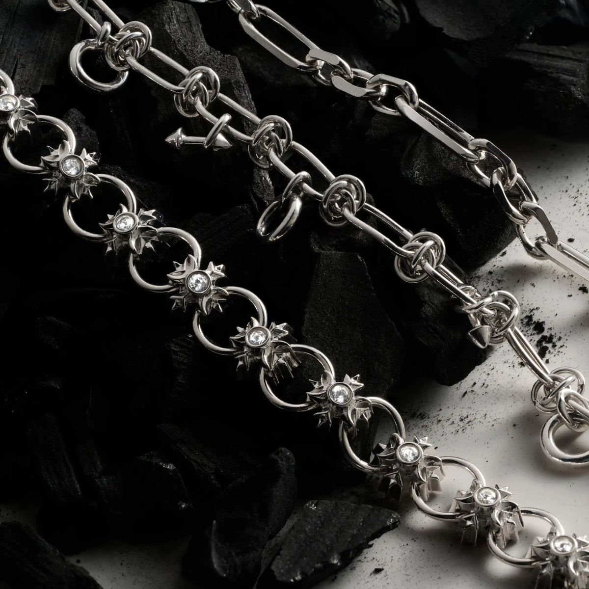 Triple Moon Crest Bracelet