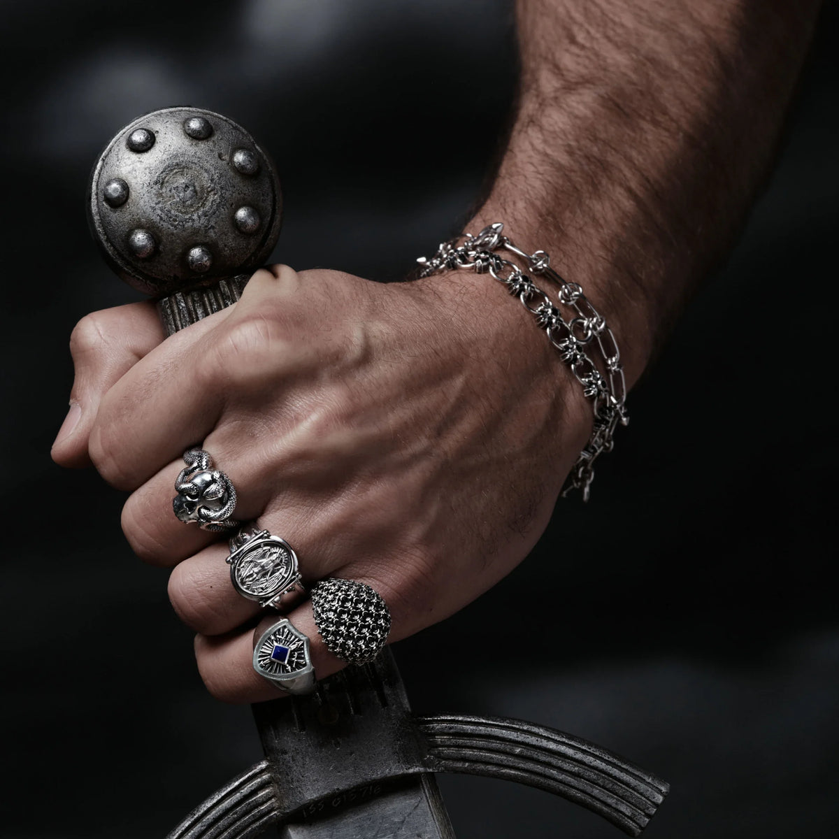 Chainmail Toggle Bracelet