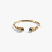 Thorned Cabochon Cuff