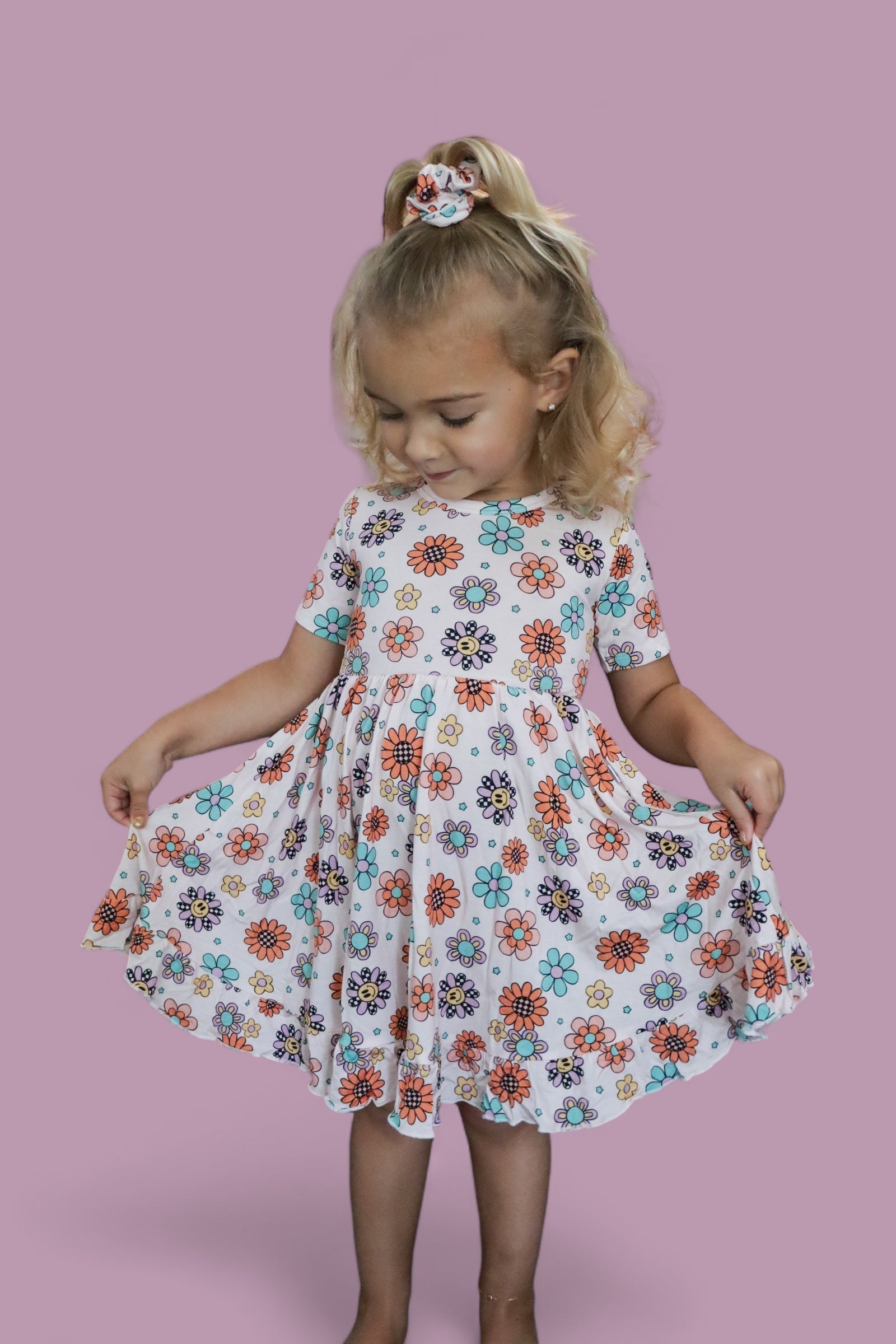 Exclusive Christian's Daisy Dreams Dream Ruffle Dress