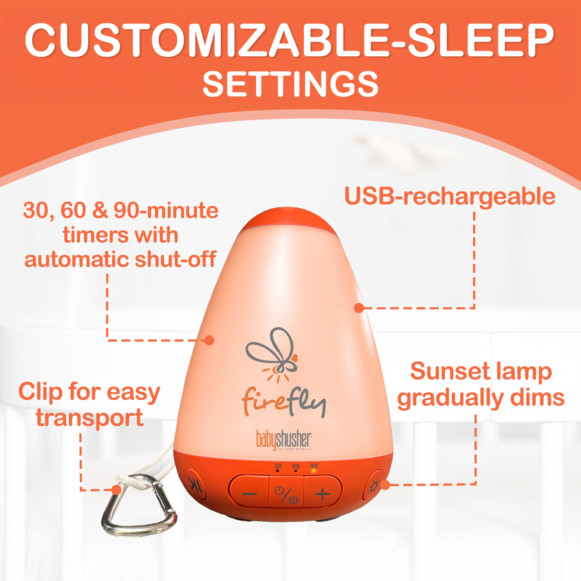 Firefly Sound Machine And Night Light