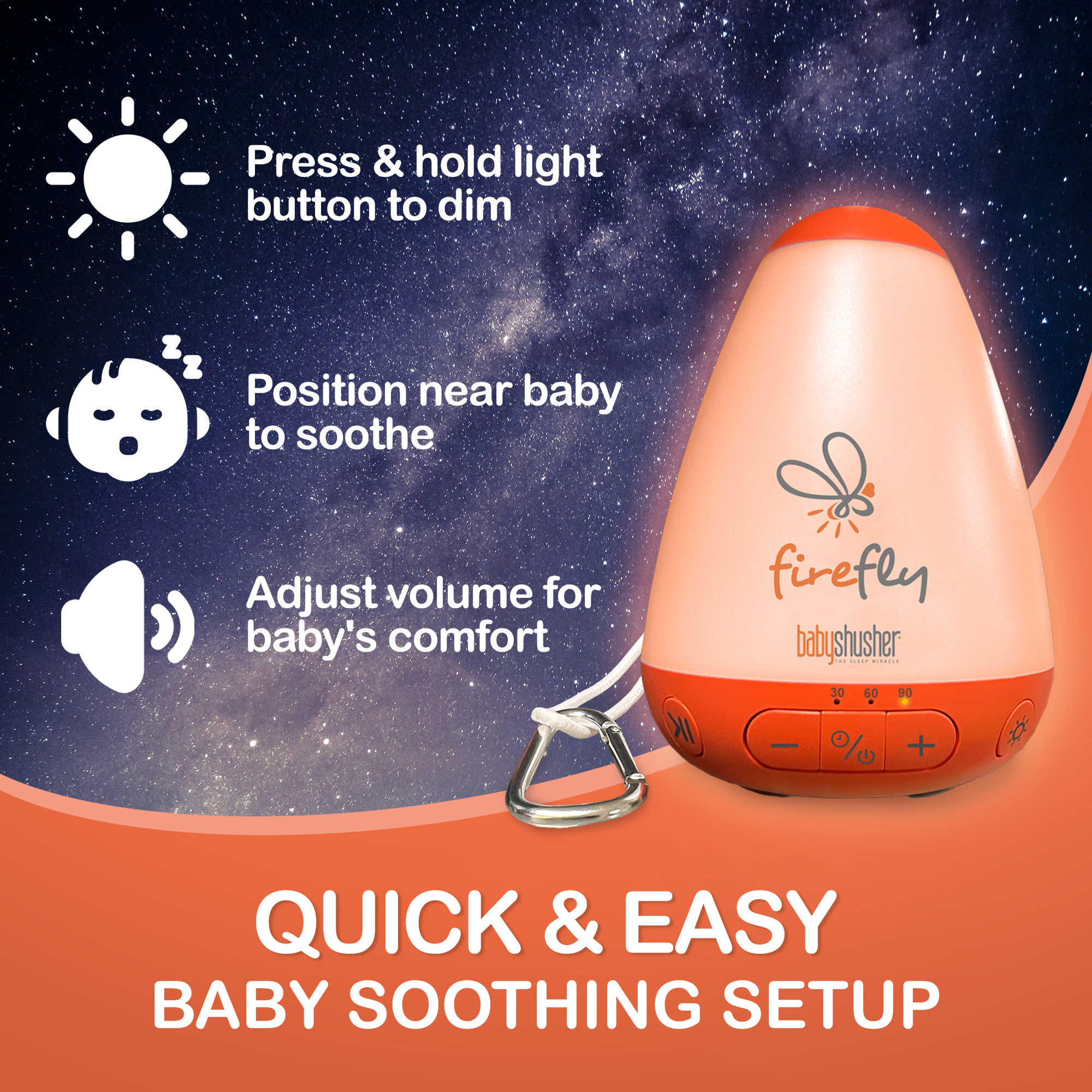 Firefly Sound Machine And Night Light