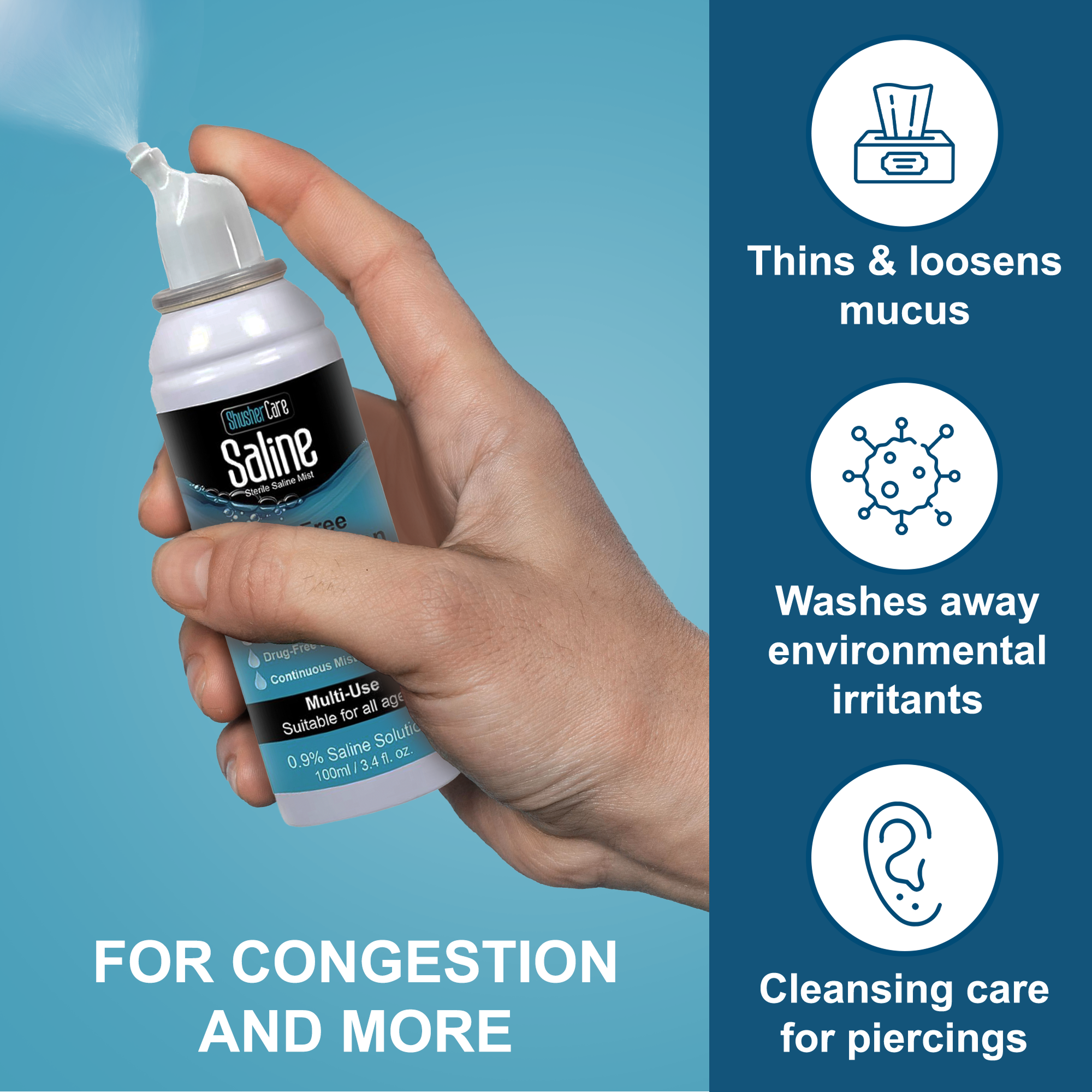 Care Saline Mist Spray
