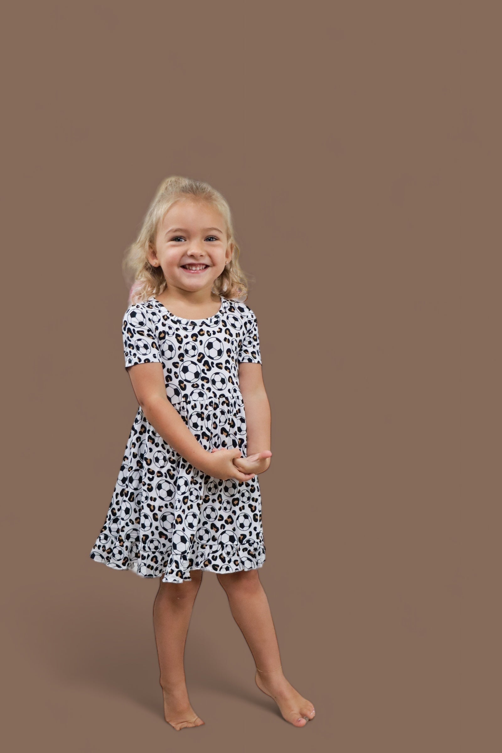 Wild Goals Dream Ruffle Dress